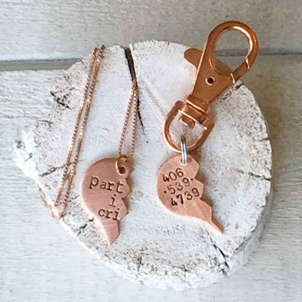 A Dog Mom's Love Tag / Necklace Matching Set