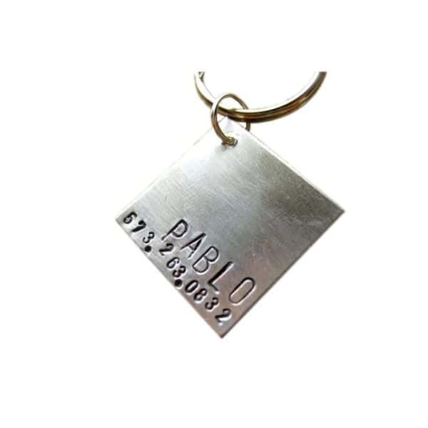 At Ease Dog ID Tag Made in USA