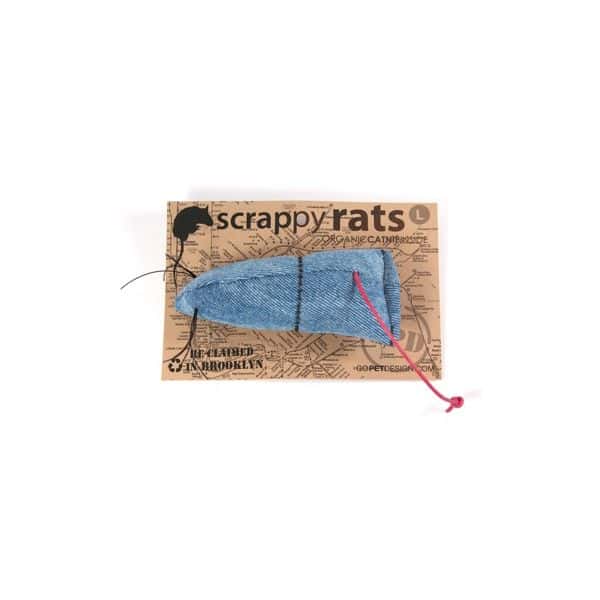 Scrappy Rat Cat Toy