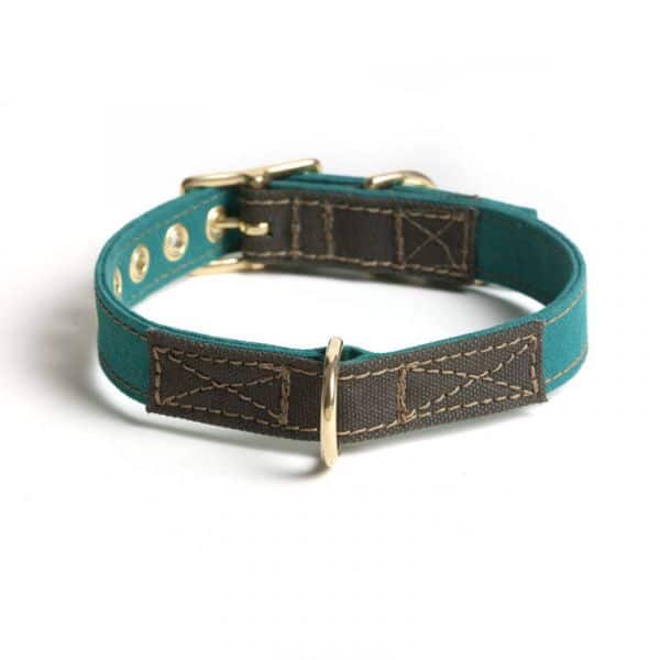 Found Girl Scout Green Canvas Collar