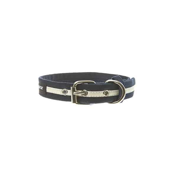 Wagwear Reflective Dog Collar - Navy