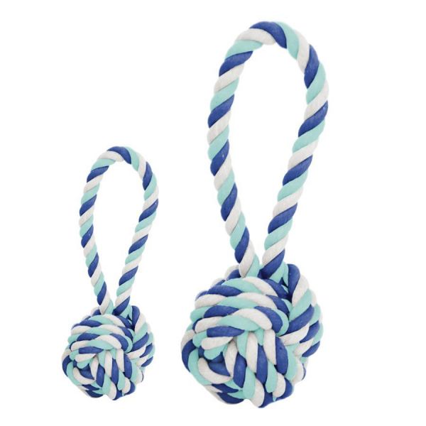 Harry Barker Tug & Toss Rope Toy - Multi Color 